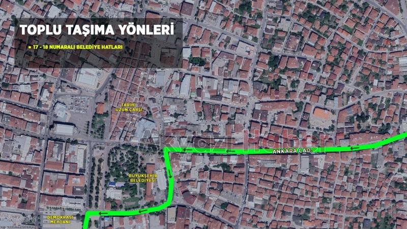 O hatlar için uyarı: Güzargahlar değişti