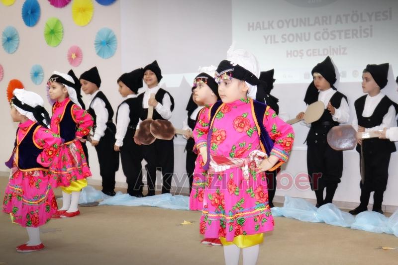 İnönü Anaokulu'nda yıl sonu etkinliği düzenlendi