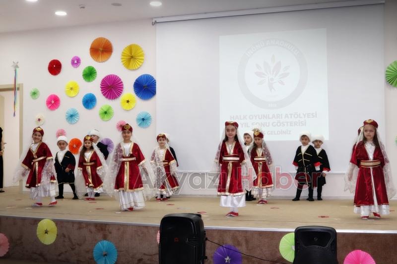 İnönü Anaokulu'nda yıl sonu etkinliği düzenlendi