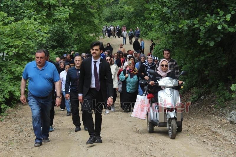 Karapürçek'te doğa yürüyüşü yapıldı