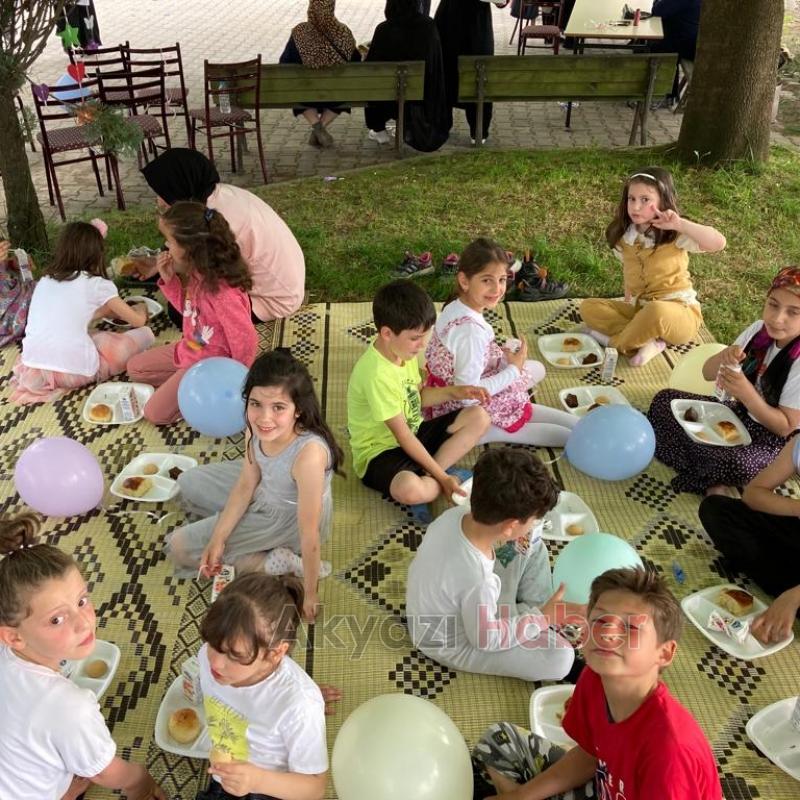 4-6 yaş  Kur’an kurslarında yıl sonu etkinliği