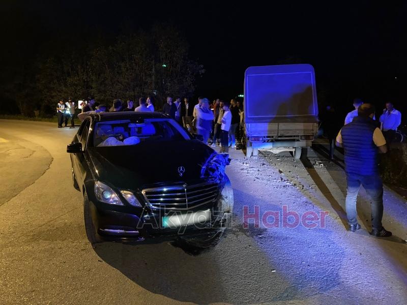 Topağaç mahallesinde kaza 