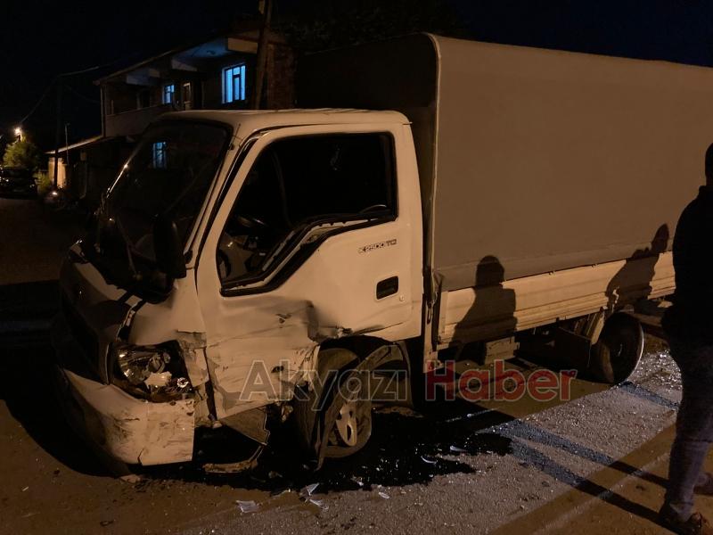 Topağaç mahallesinde kaza 