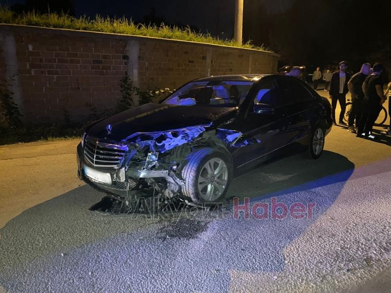 Topağaç mahallesinde kaza 