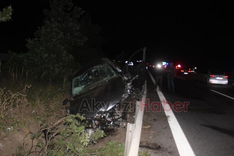 Genç sürücü feci şekilde öldü