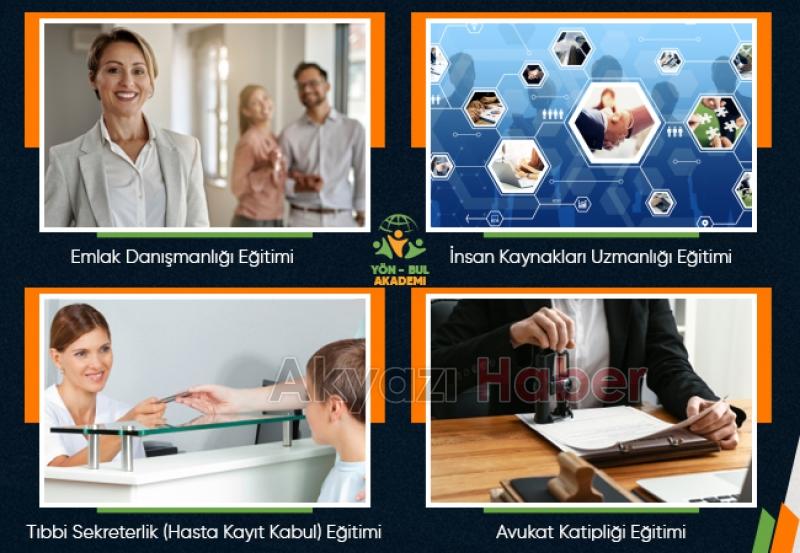 Yön Bul Akademi ile 400 dalda belge imkanı