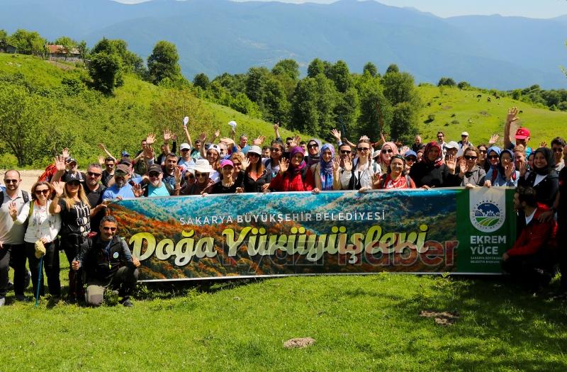 Doğa yürüyüşleri Yörükyeri parkuru ile devam etti