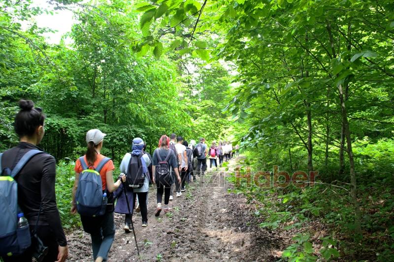 Doğa yürüyüşleri Yörükyeri parkuru ile devam etti