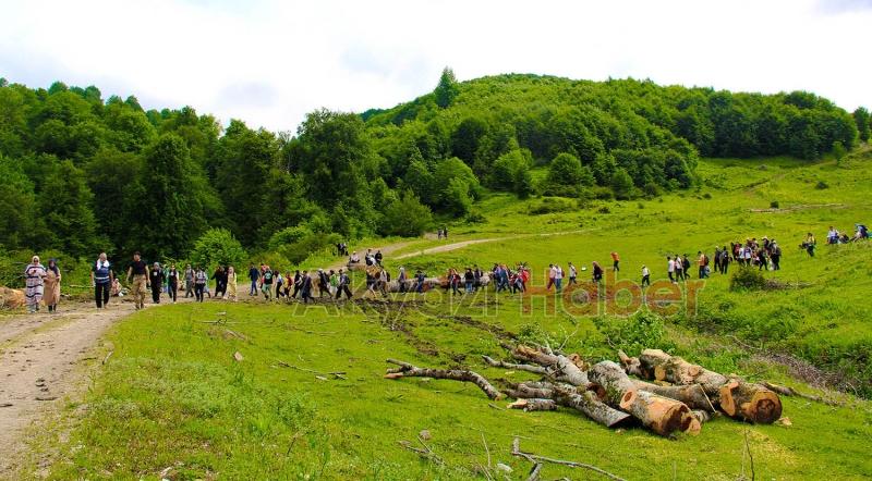 Doğa yürüyüşleri Yörükyeri parkuru ile devam etti
