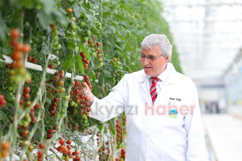 Yüce Ali Yıldırım a Tarımda Devrim Niteliğindeki Seracılık Merkezi tanıttı