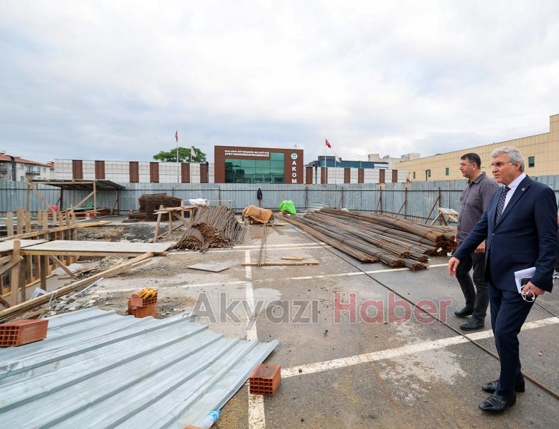 Büyükşehir’in yeni Tıp Merkezi’nin inşası hızla devam ediyor