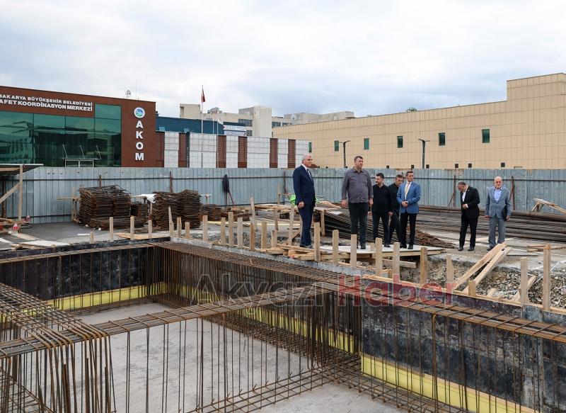 Büyükşehir’in yeni Tıp Merkezi’nin inşası hızla devam ediyor