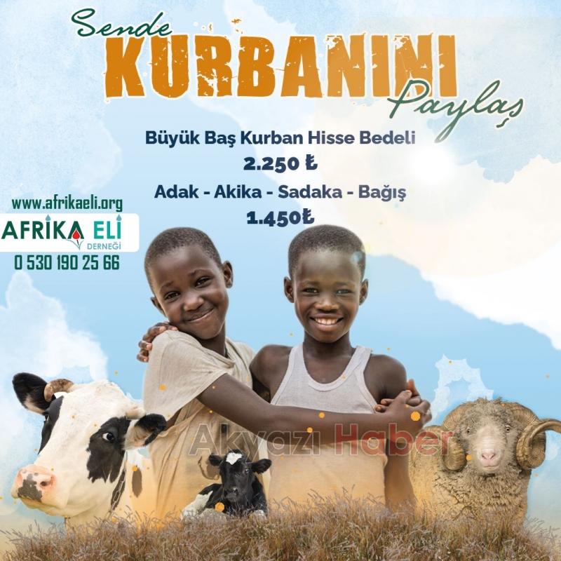 Afrika Eli Derneği kurban bağışı