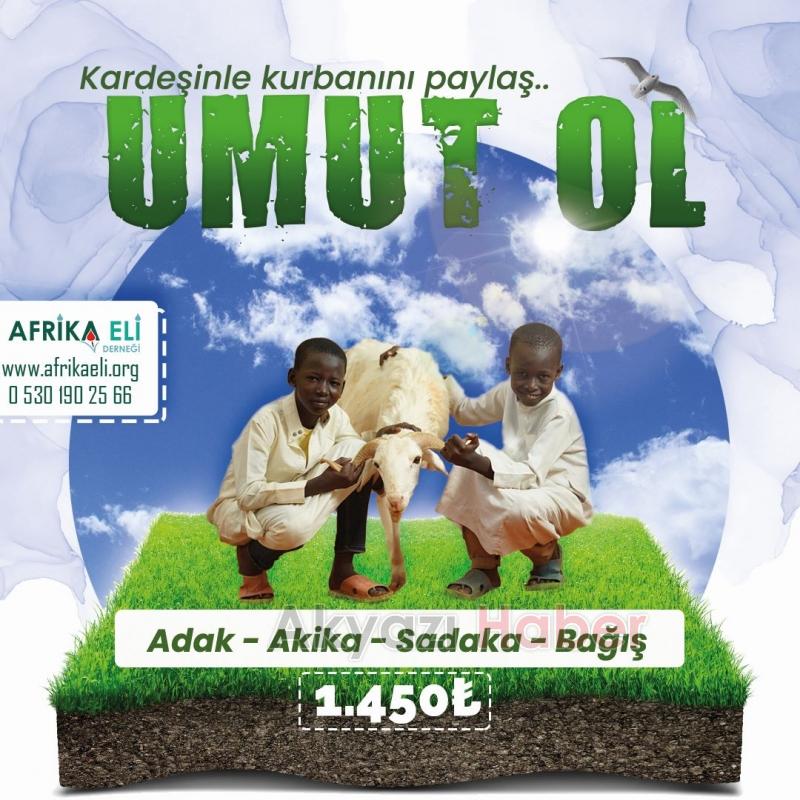Afrika Eli Derneği kurban bağışı