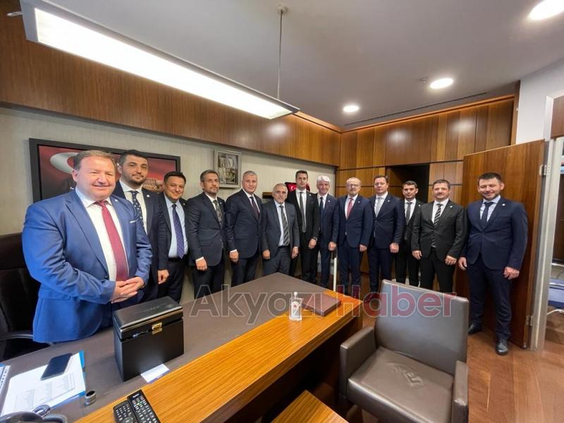 SATSO heyetinden yeni dönem Sakarya milletvekillerine ilk ziyaret