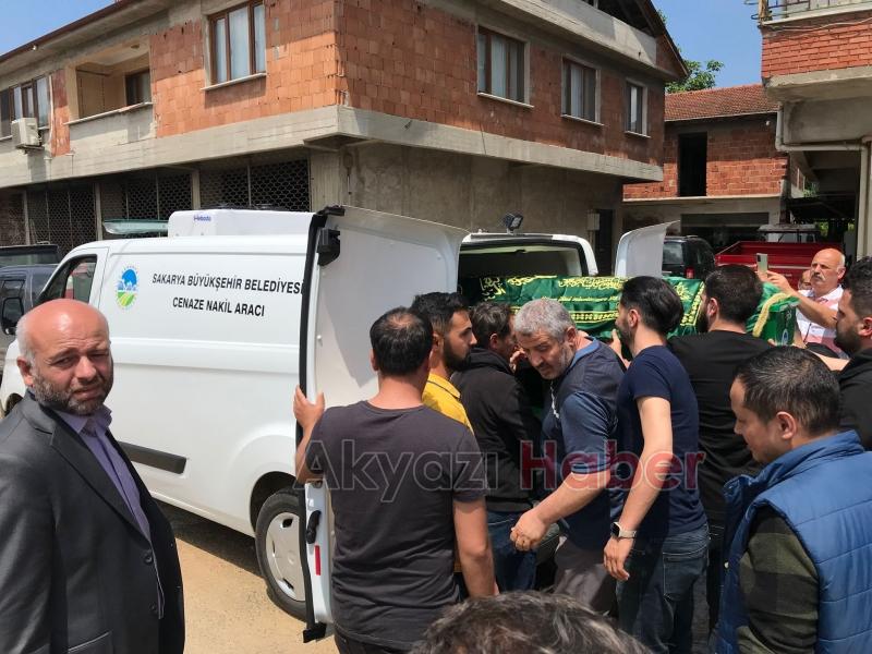 Akyazı'da kazada ölen genç defnedildi