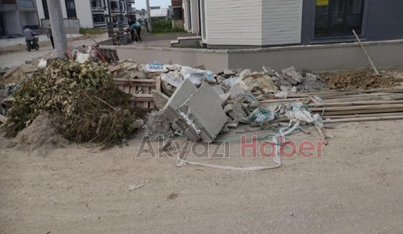Belediyeye moloz ve inşaat atığı tepkisi