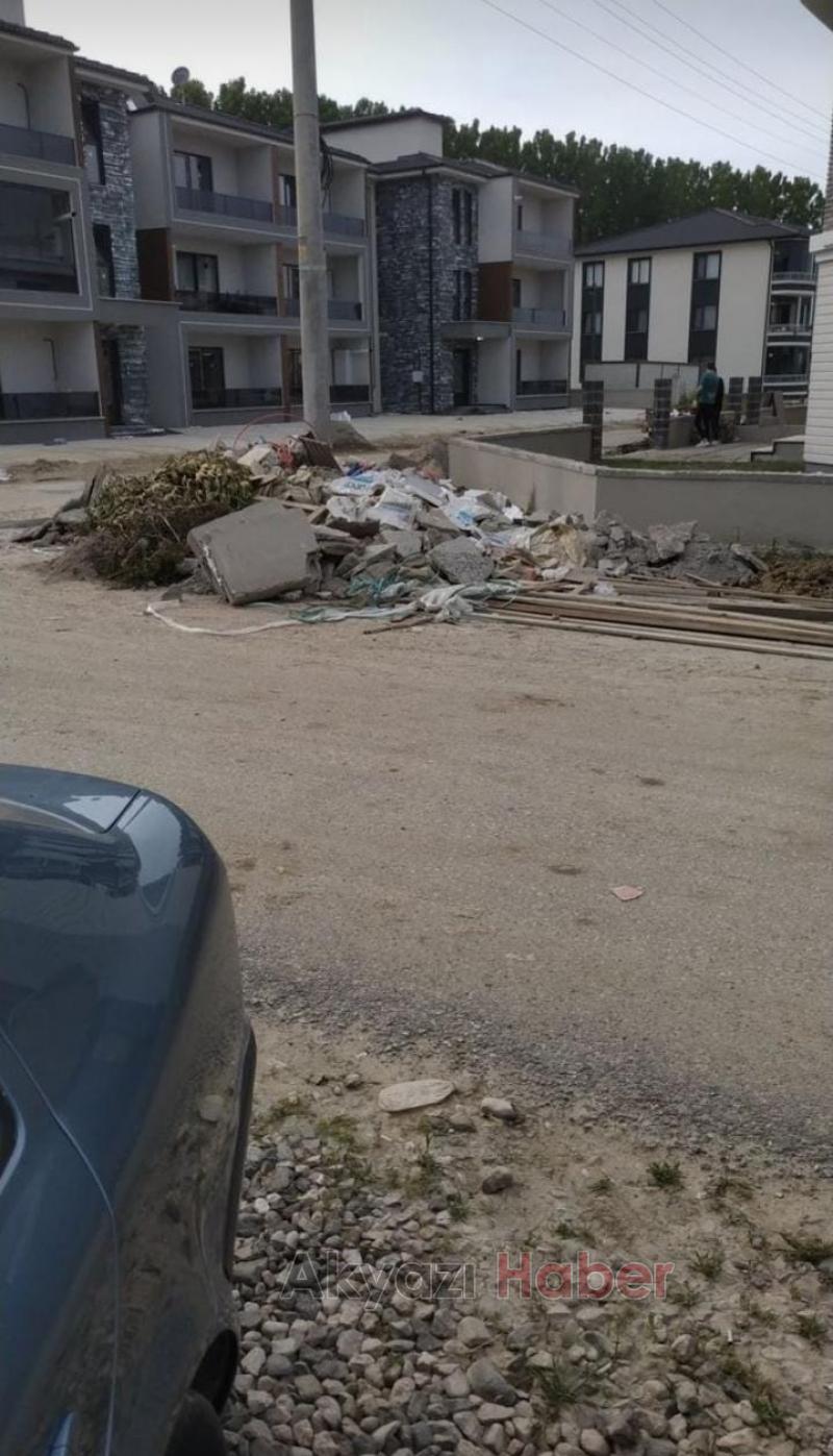 Belediyeye moloz ve inşaat atığı tepkisi