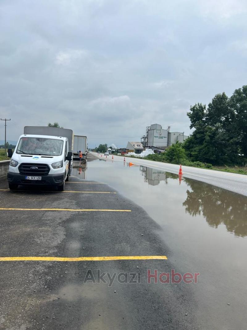 Bir kişinin öldüğü yolda kaza sonrası önlem