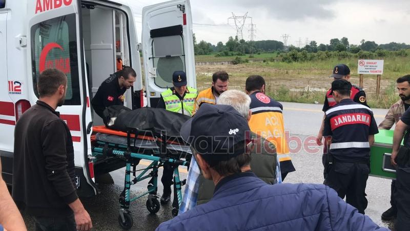 Bir kişinin öldüğü yolda kaza sonrası önlem