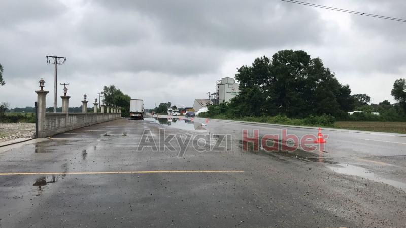 Bir kişinin öldüğü yolda kaza sonrası önlem