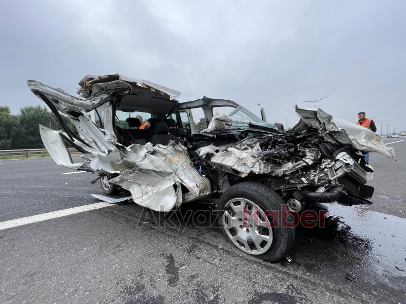 Dinlenme tesisine girmek isterken faciayı yaşadılar