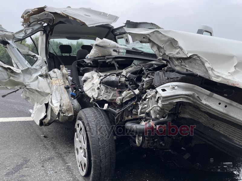 Dinlenme tesisine girmek isterken faciayı yaşadılar