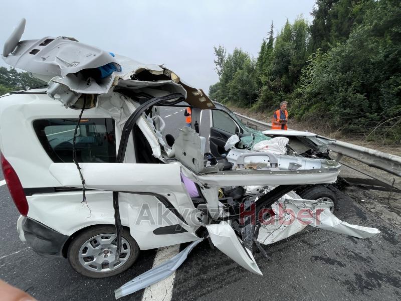 Dinlenme tesisine girmek isterken faciayı yaşadılar
