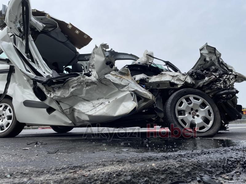 Dinlenme tesisine girmek isterken faciayı yaşadılar