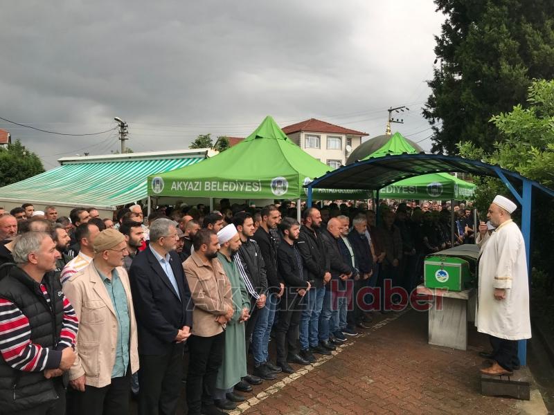 Bir hafta önce çocuğu olmuştu kazada ölen babaya acı veda