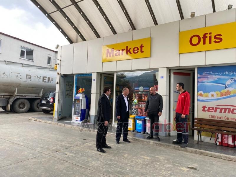 Bayraktar ve Bayrak selden etkilenen firmaları ziyaret etti