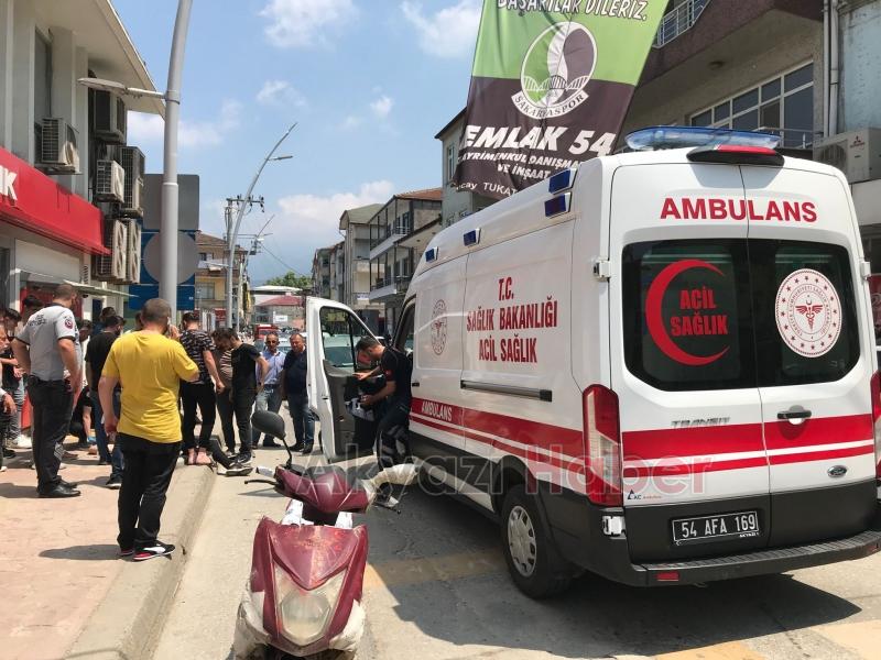 Yağcılar Caddesi'nde kaza 1 yaralı