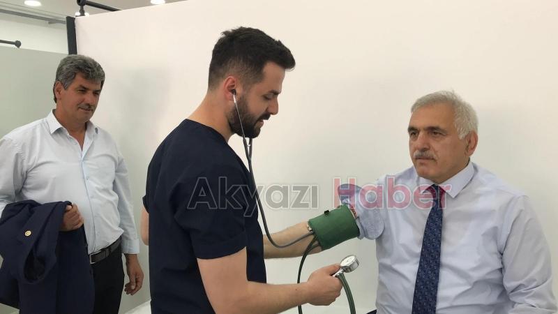 Akyazı Sağlık kabini yeni yerinde hizmete başladı