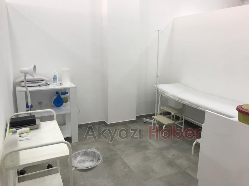 Akyazı Sağlık kabini yeni yerinde hizmete başladı