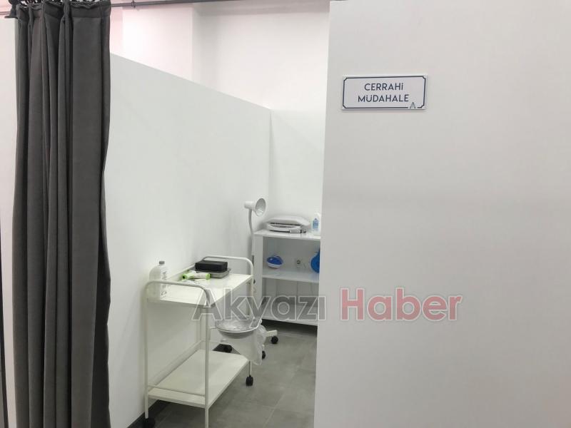 Akyazı Sağlık kabini yeni yerinde hizmete başladı