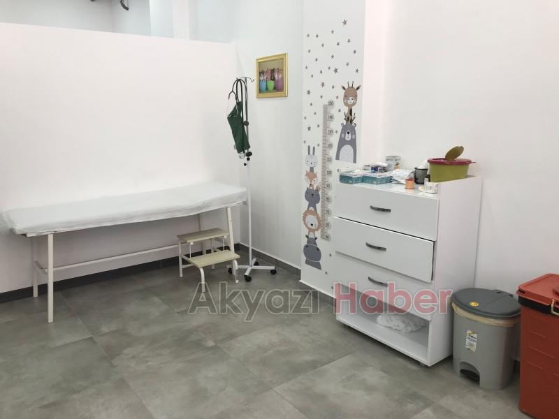 Akyazı Sağlık kabini yeni yerinde hizmete başladı