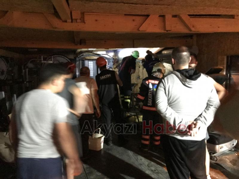 Akyazı Ömercikler mahallesinde Yangın