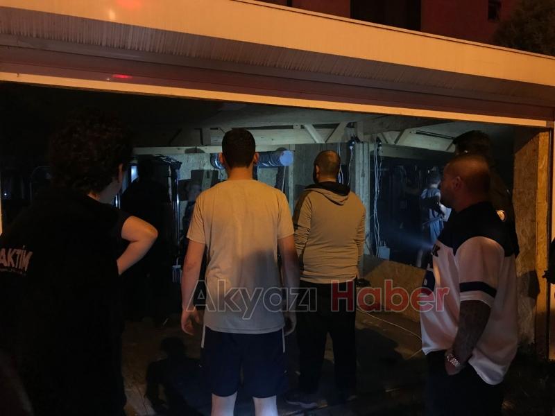 Akyazı Ömercikler mahallesinde Yangın