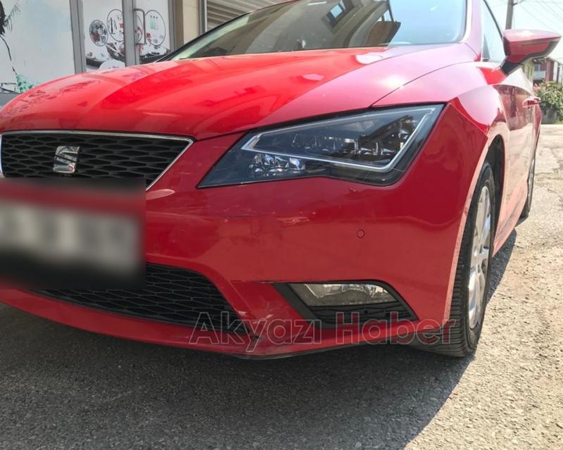 Ada Caddesi'nde kaza yaralanan olmadı