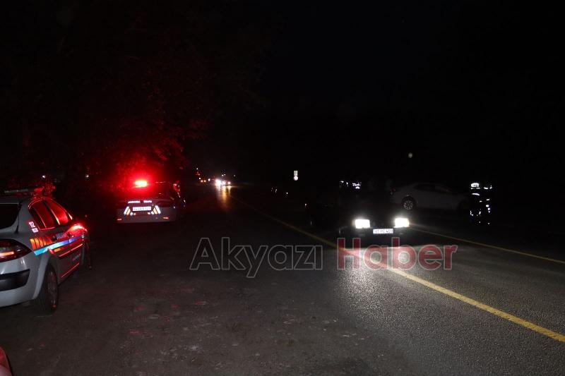 Akyazıda feci kaza: 4 yaralı