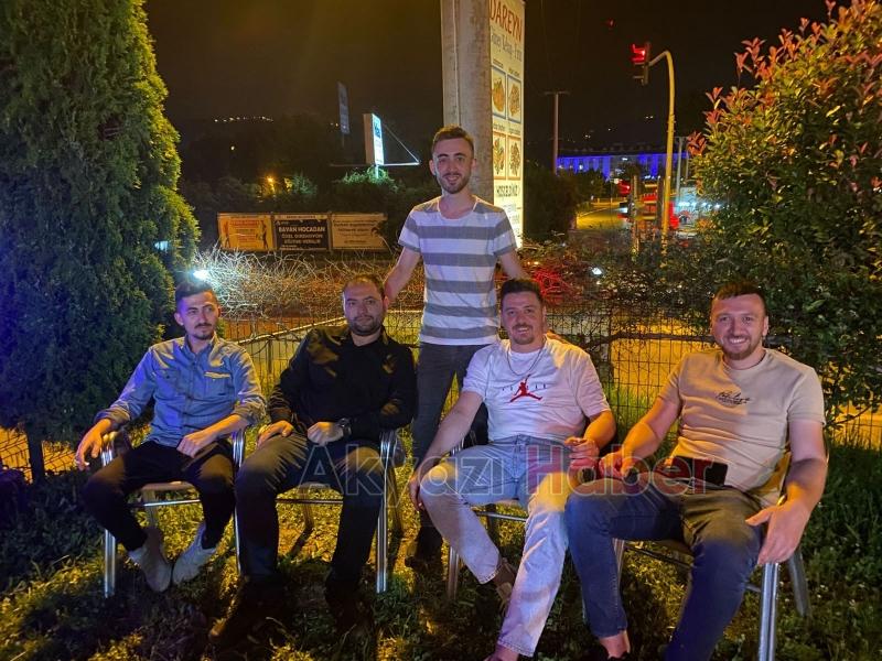 Yağcılarspor play-off maçları öncesi yemekte bir araya geldi