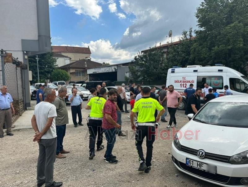 Aniden yola çıktı otomobil çarptı