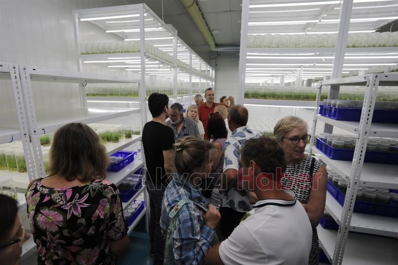 SATSO Doku Kültürü Laboratuvarı Avrupalı fidancıları ağırladı