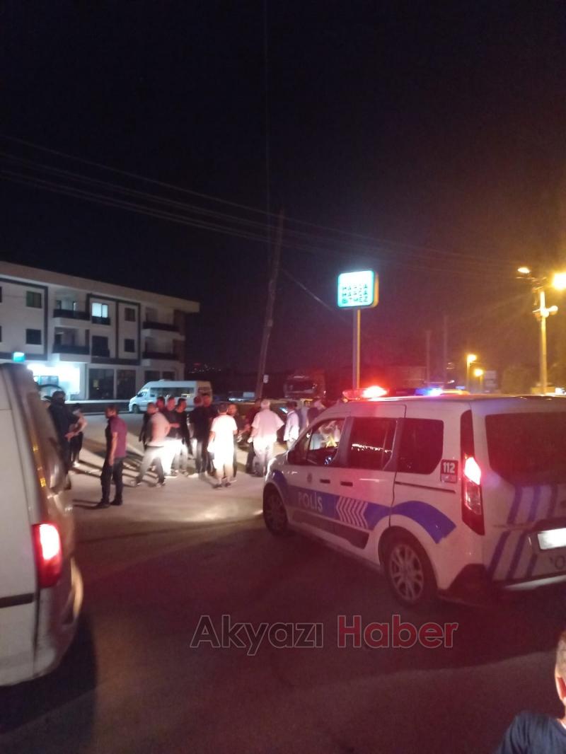 Kavgaya polisler müdahale etti