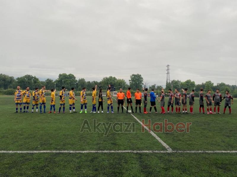 Yağcılarspor play off maçında galip