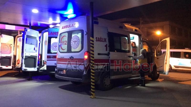 Alkol alan iki grubun kavgasında kan aktı