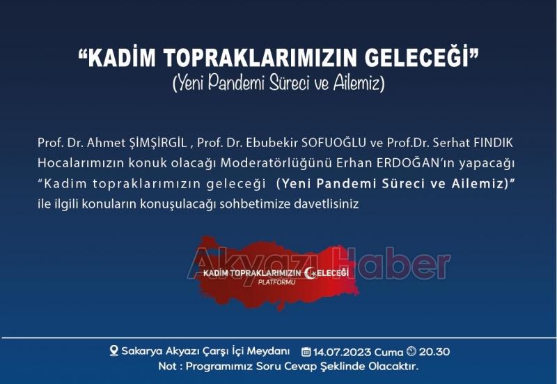 Akyazıda Yeni Pandemi Süreci ve Ailemiz konulu program