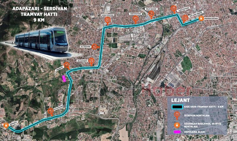 Başkan Yüce’den şehir içi raylı sistem açıklaması