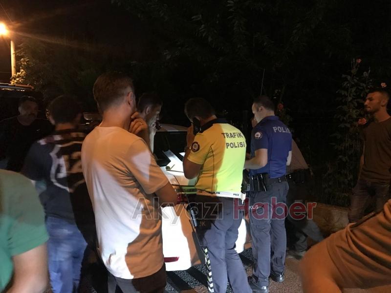 Akyazıda motosiklet denetimi