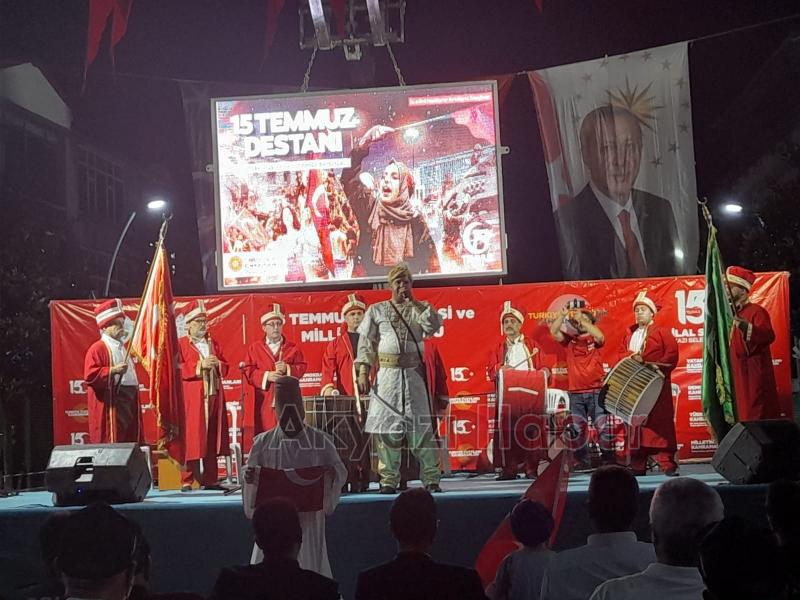 Akyazıda Demokrasi ve Milli Birlik Günü etkinliği